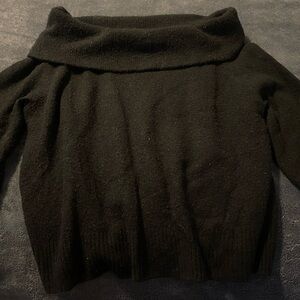 H&M Black Cowl Neck Sweater